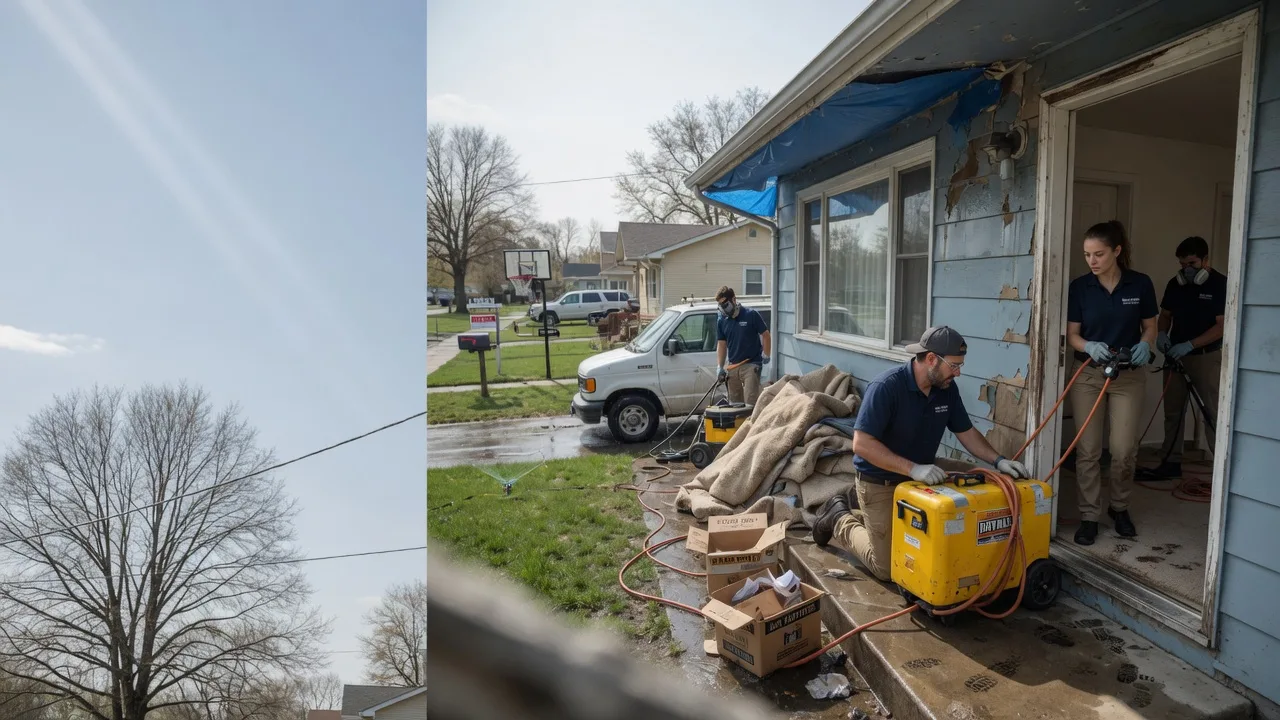 Basement Flood Cleanup in Detroit, AL near me